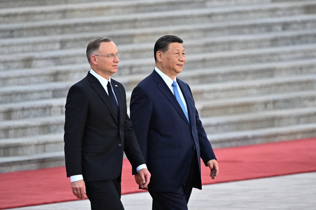 Prezydent Andrzej Duda i Prezydent Chin, Xi Jinping Prezydent Andrzej Duda i Prezydent Chin, Xi Jinping