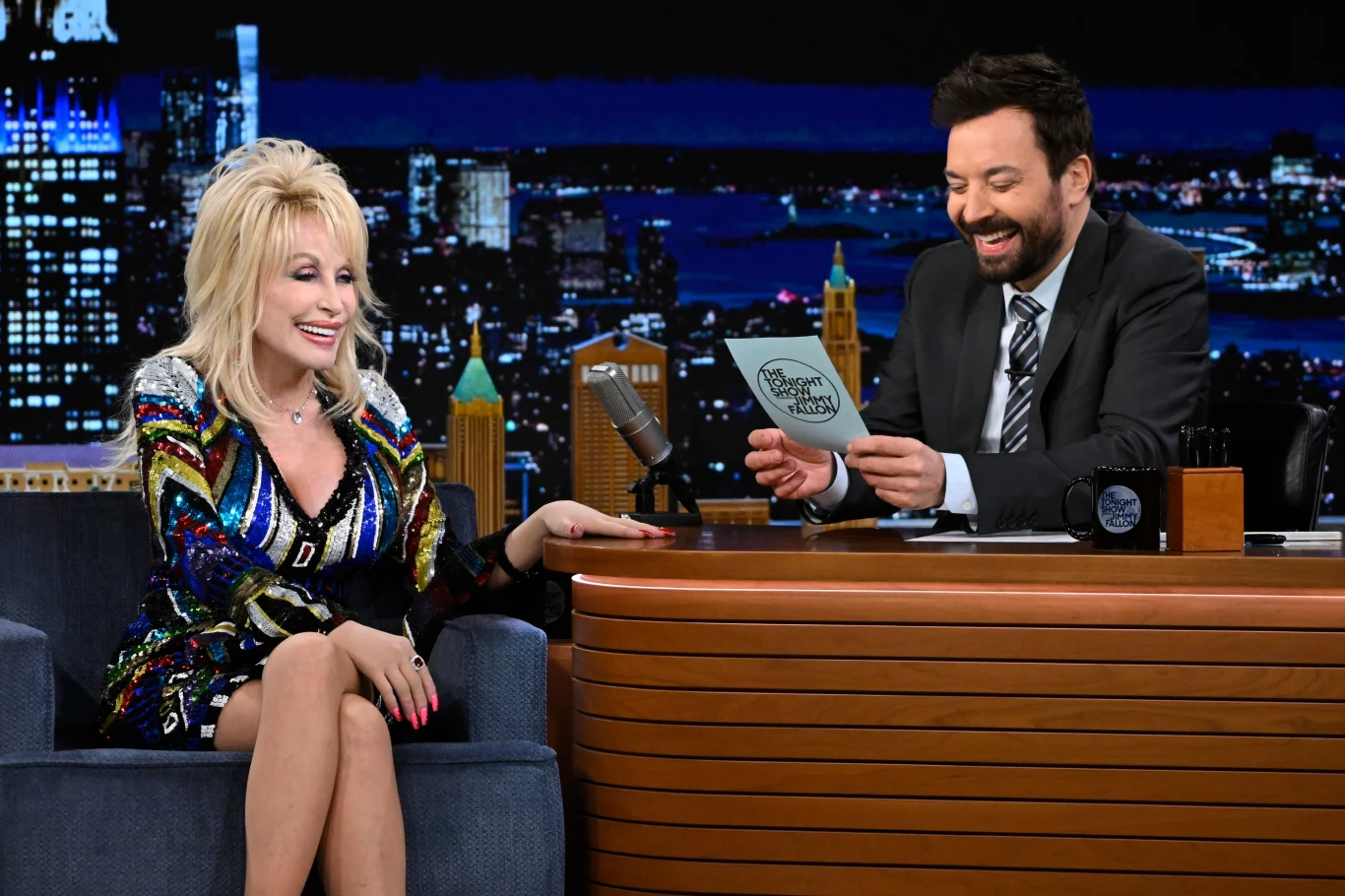 Dolly Parton i Jimmy Fallon