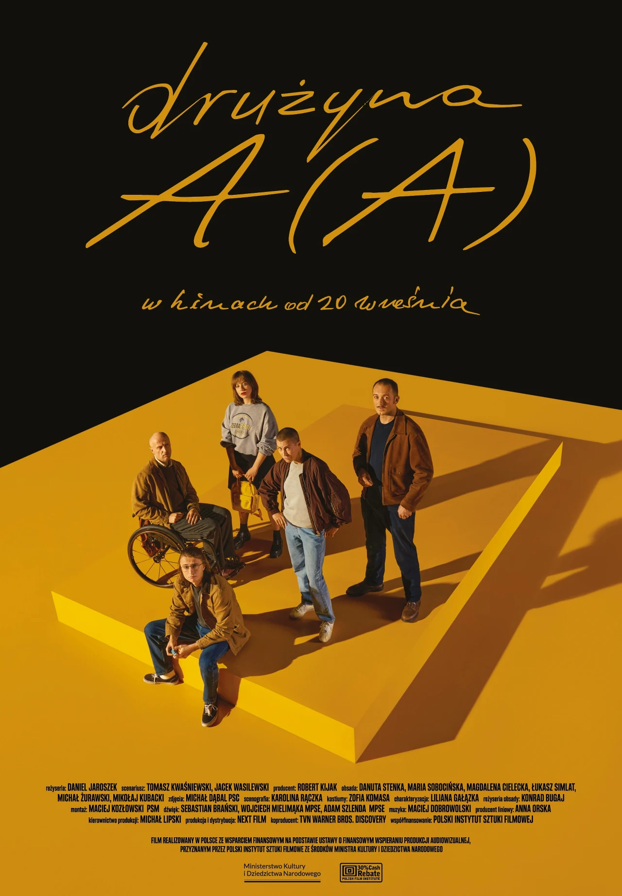 Plakat filmu "Drużyna A(A)"