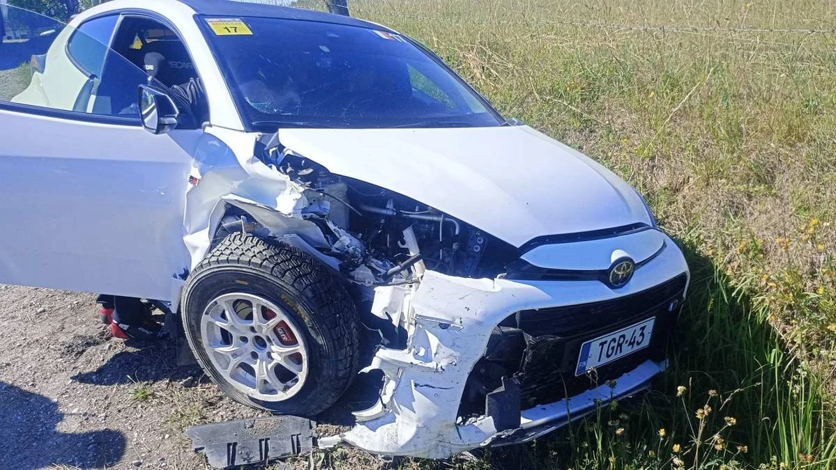 Toyota GR Yaris, którą jechał Sebastien Ogier