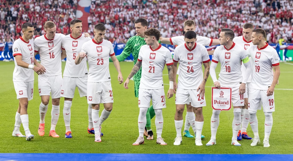 Reprezentacja Polski przed meczem z Austrią Reprezentacja Polski przed meczem z Austrią