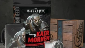 Geekgrindcoffee - zdjęcie wiedźmińskiej kawy w kapsułkach