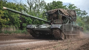 Ukraińcy dostali od Polaków czołg PT-91 Twardy. Chwalą się nim w boju