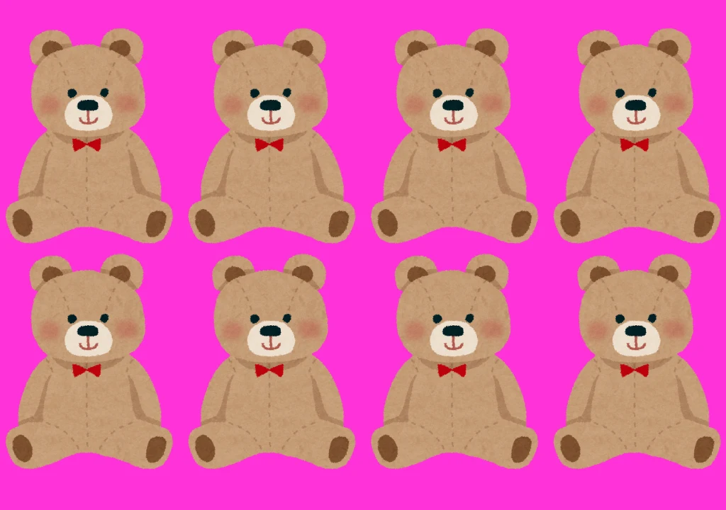 Test na spostrzegawczość. Miś Test na spostrzegawczość. Miś