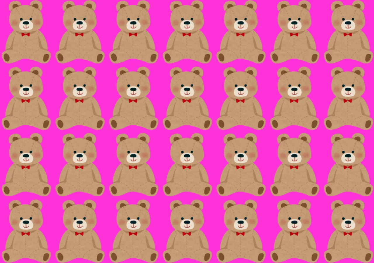 Test na spostrzegawczość. Miś