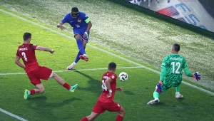 Kylian Mbappe polował na gola w meczu z reprezentacją Polski