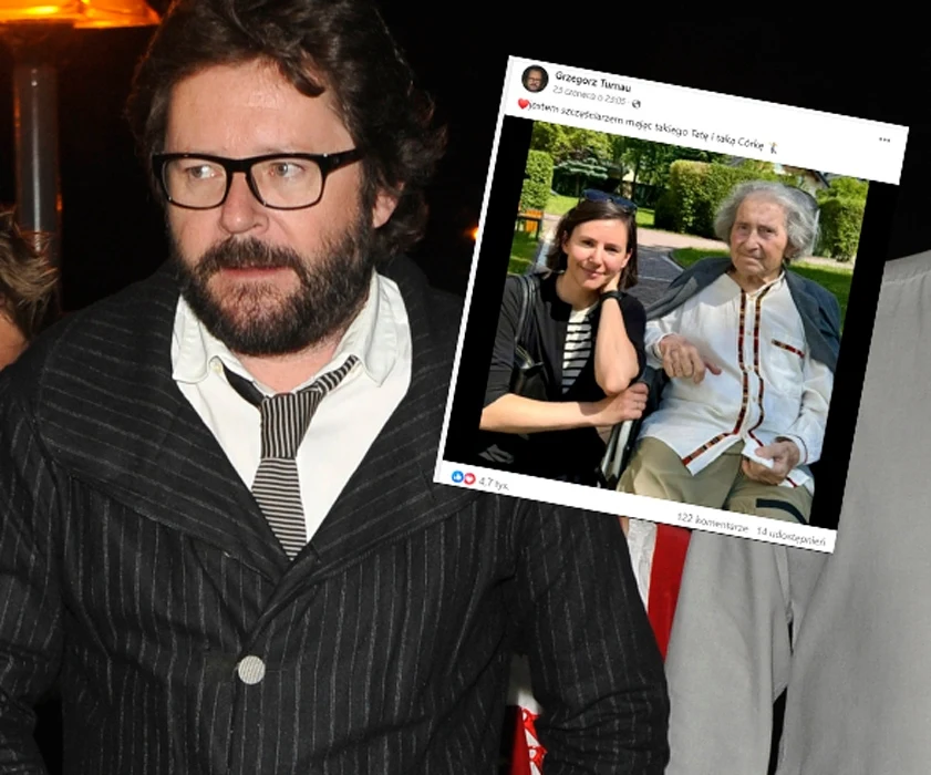 Grzegorz Turnau ogłosił uradowany ws. córki i ojca /https://www.facebook.com/grzegorzturnauartysta/