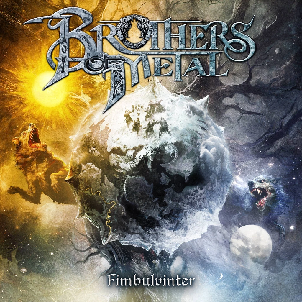 Okładka płyty "Fimbulvinter" grupy Brothers Of Metal