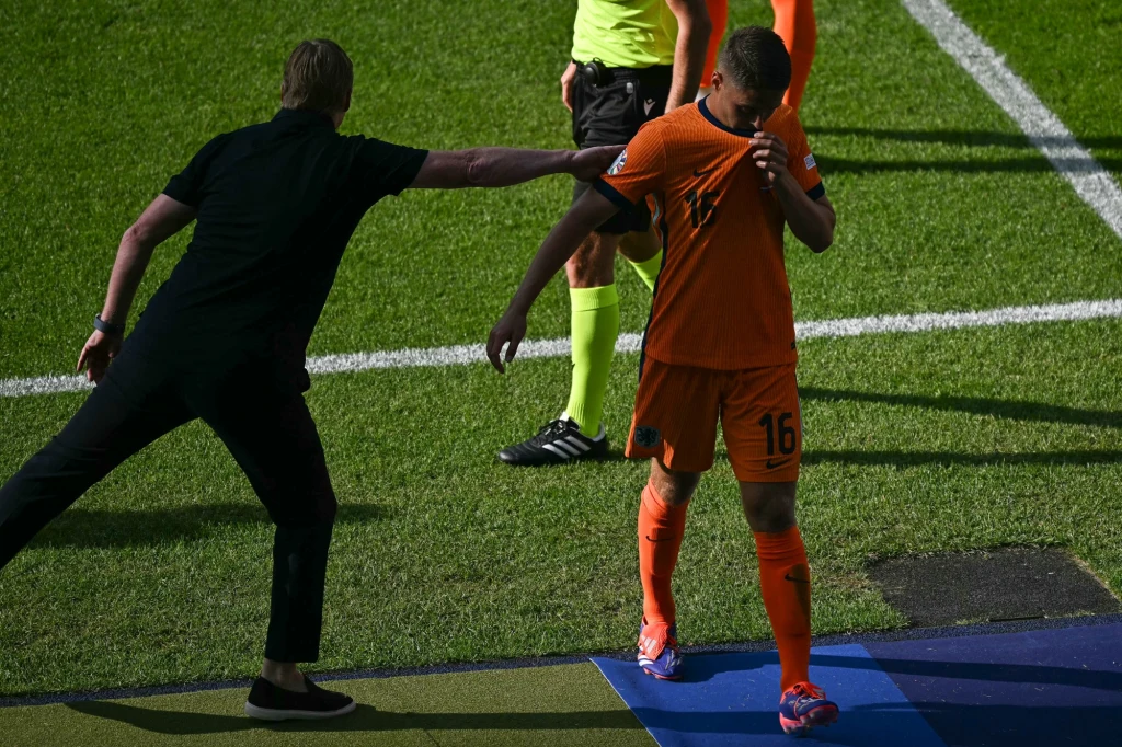 Ronald Koeman i Joey Veerman