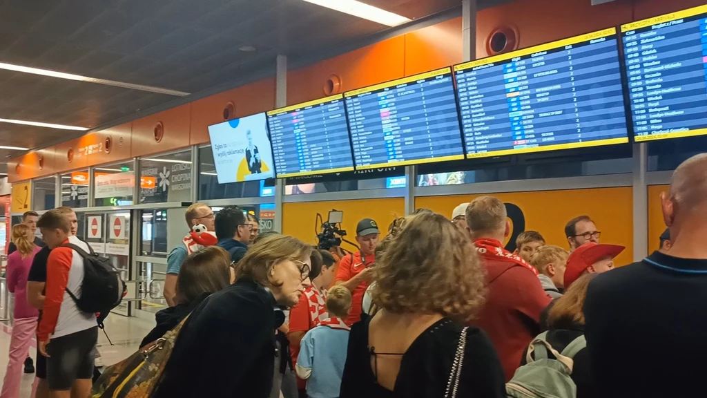Reprezentacja Polski wróciła do kraju Reprezentacja Polski wróciła do kraju