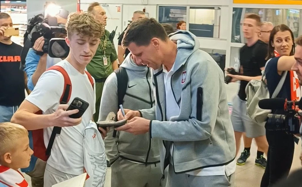 Wojciech Szczęsny po powrocie do Polski Wojciech Szczęsny po powrocie do Polski