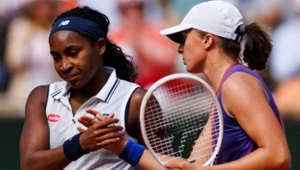 Coco Gauff i Iga Świątek 