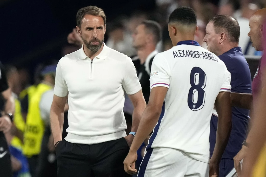 Gareth Southgate i Trent Alexander-Arnold Gareth Southgate i Trent Alexander-Arnold