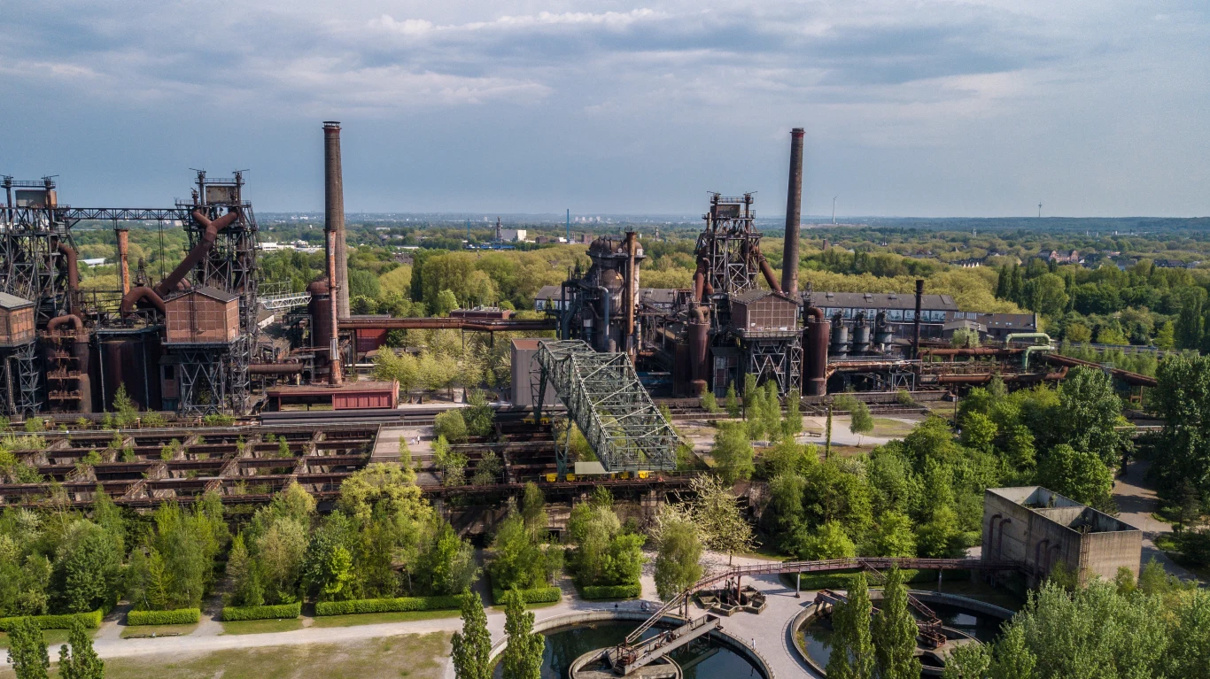 Krajobraz Zagłębia Ruhry Krajobraz Zagłębia Ruhry