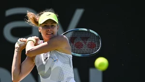Magda Linette podczas WTA 500 w Eastbourne