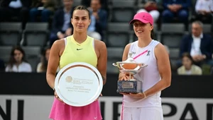 Aryna Sabalenka i Iga Świątek