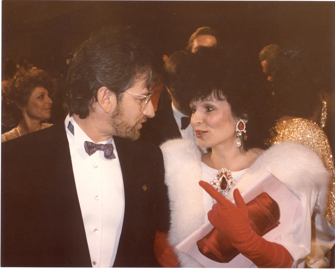 Yola Czaderska-Hayek i Steven Spielberg