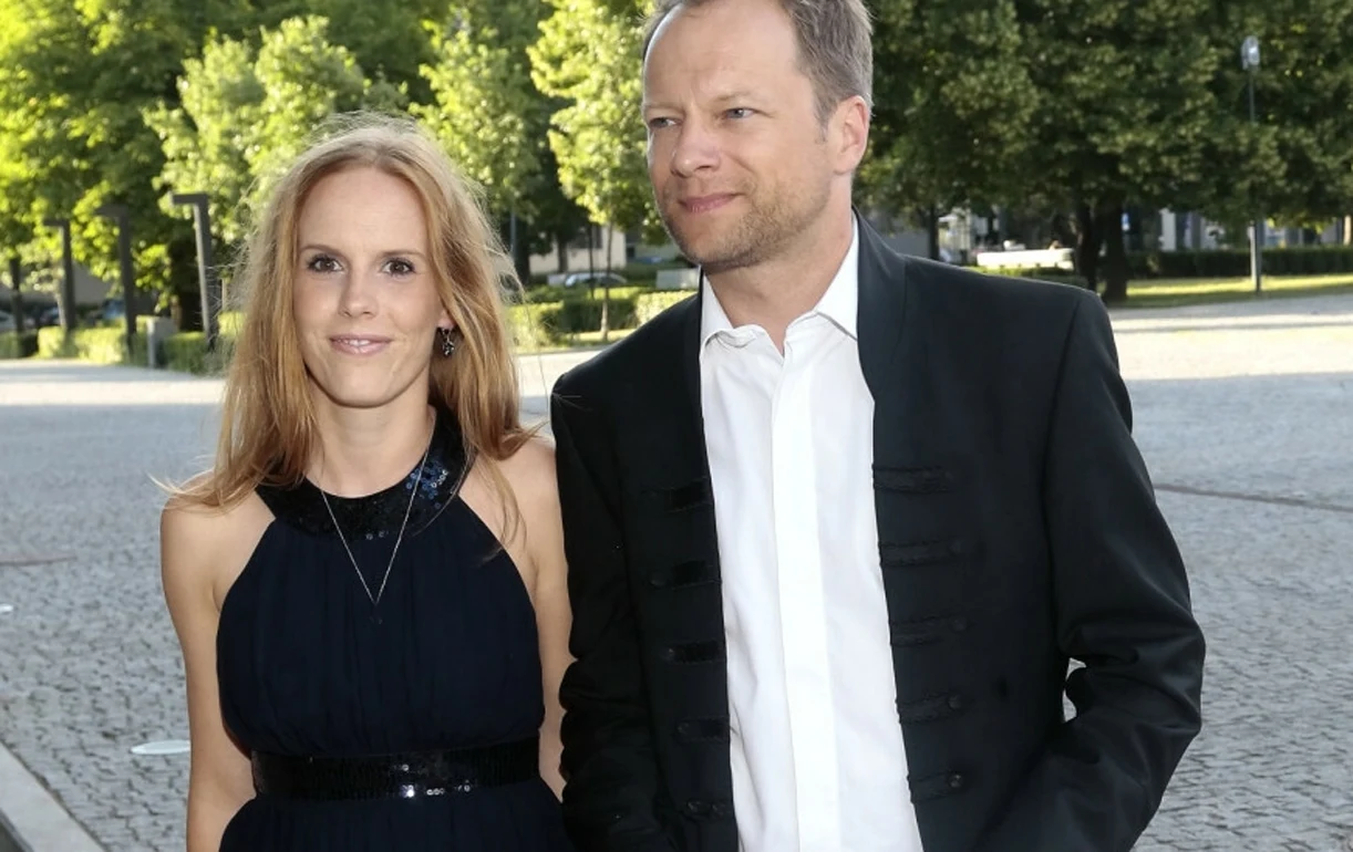 Maciej Stuhr z żoną Katarzyną Maciej Stuhr z żoną Katarzyną