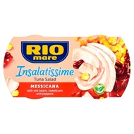 Rio Mare Insalatissime Messicana Gotowe danie z warzyw i tuńczyka 2 x 160 g