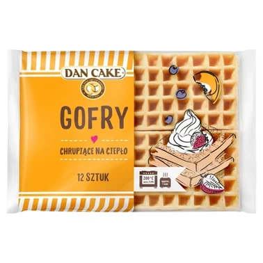 Dan Cake Gofry 250 g (12 sztuk) - 0