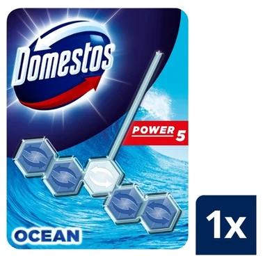 Domestos Power 5 Ocean Kostka toaletowa 55 g - 0