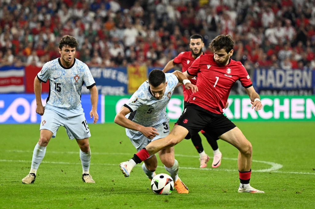 Mecz Portugalii z Gruzją w fazie grupowej Euro 2024 Mecz Portugalii z Gruzją w fazie grupowej Euro 2024