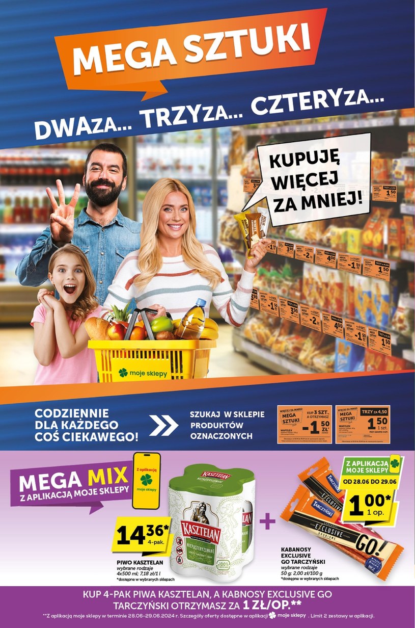 Gazetka: Mega sztuki w Groszek Supermarket - strona 6