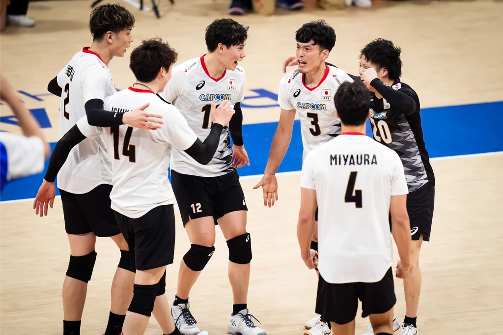 Siatkarze reprezentacji Japonii