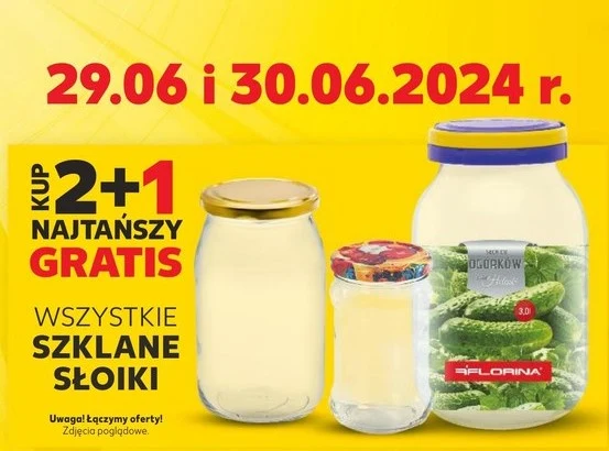 Słoiki 2+1 gratis w Kauflandzie! 