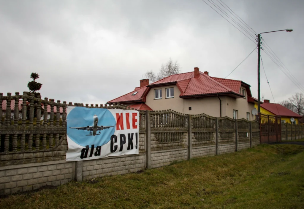 Mieszkańcy Baranowa zawiedzeni decyzją rządu ws. CPK