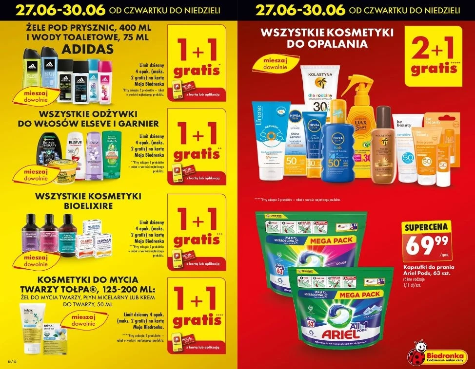 Biedronka oferuje gratisowe promocje! Biedronka oferuje gratisowe promocje!