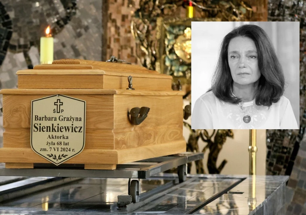 Barbara Sienkiewicz została pochowana 27 czerwca na Cmentarzu Północnym w Warszawie.