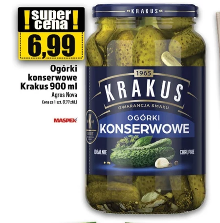 Ogórki konserwowe Krakus