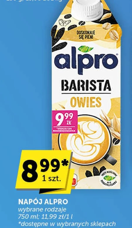 Alpro Barista Napój owsiany 750 ml