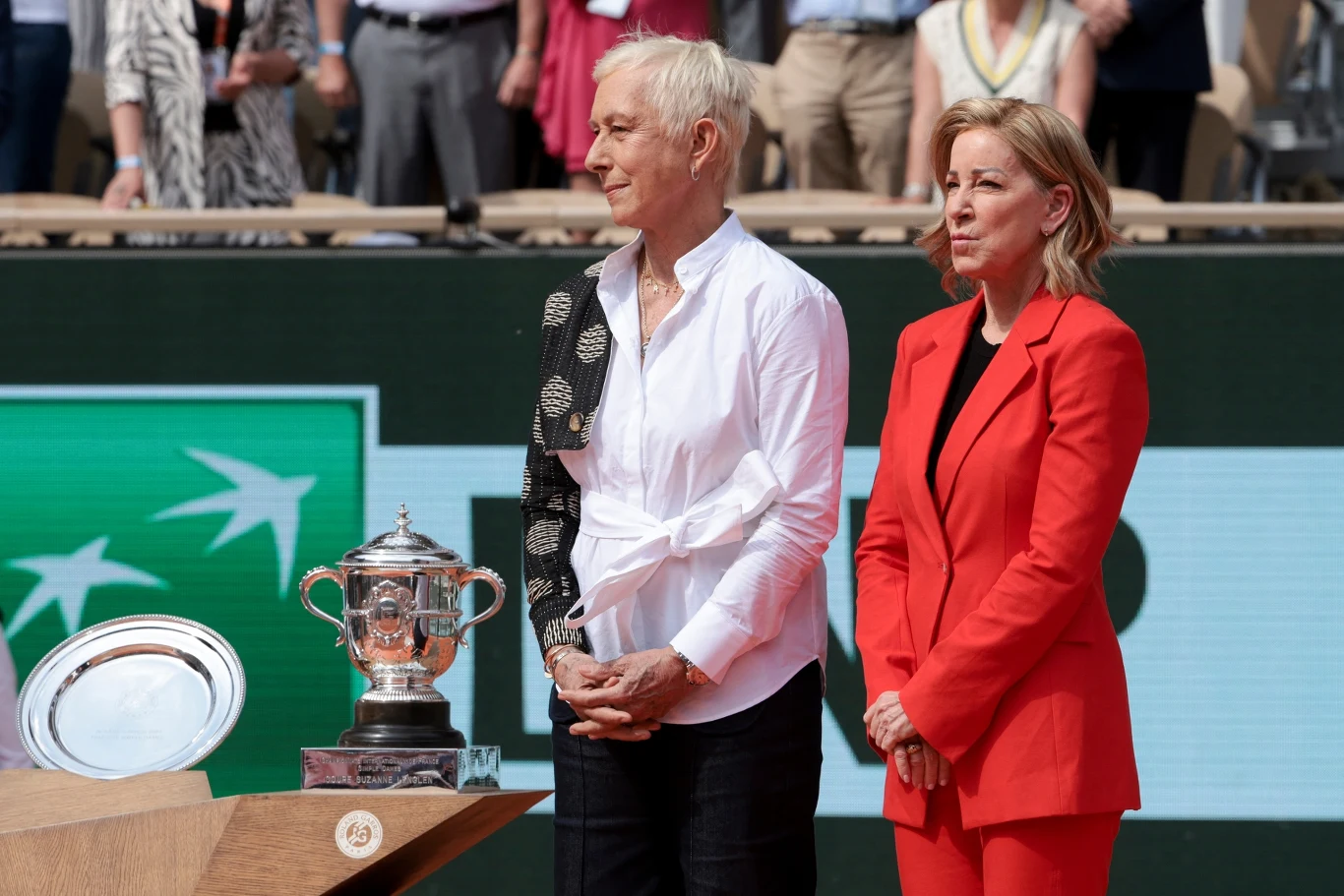 Martina Navratilova i Chris Evert (z prawej) Martina Navratilova i Chris Evert (z prawej)