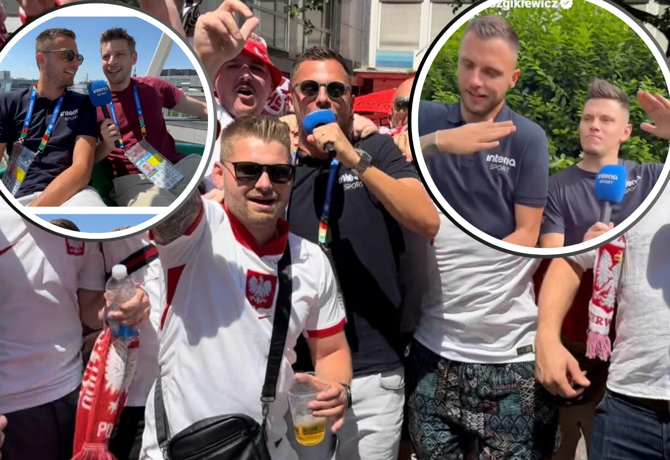 Interia w Niemczech. Łukasz Gikiewicz w akcji podczas Euro 2024