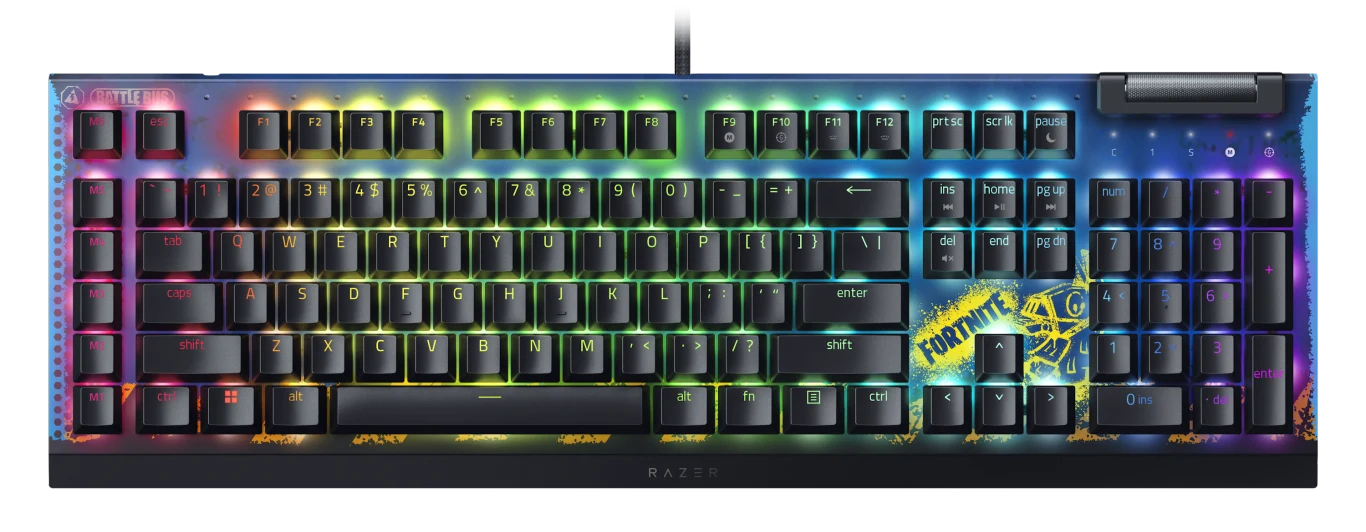 Razer BlackWidow V4 X Fortnite