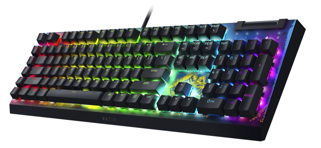 Razer BlackWidow V4 X Fortnite