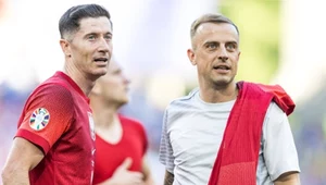 Robert Lewandowski i Kamil Grosicki