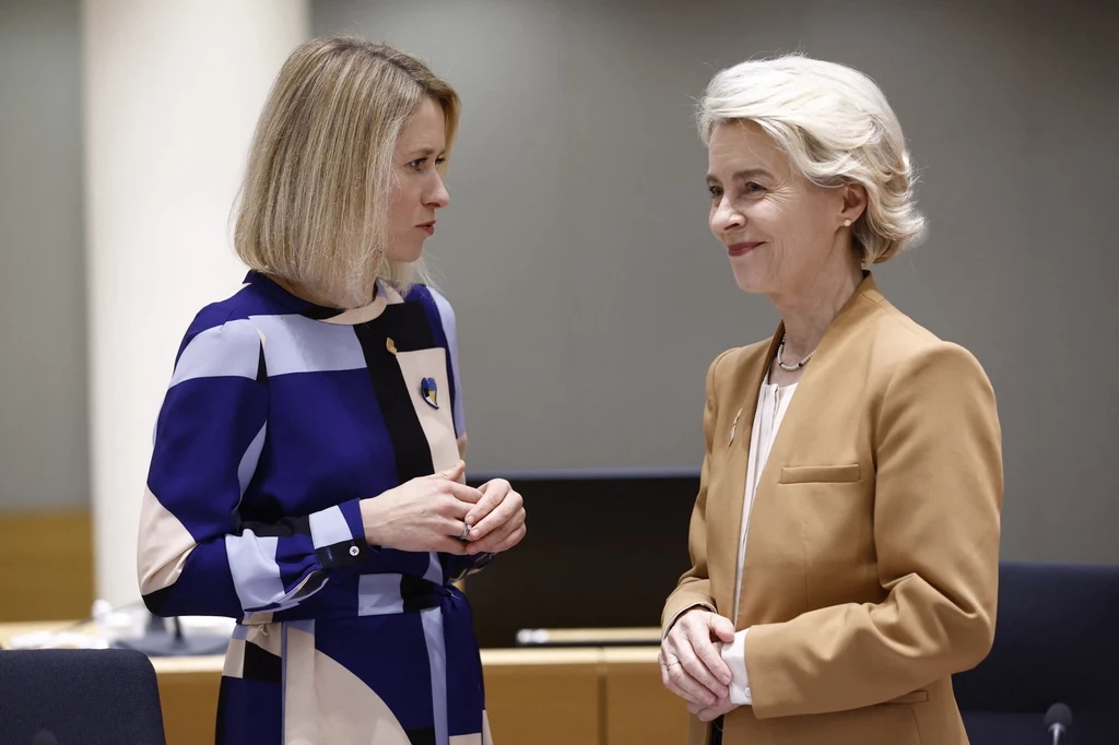 Wysokie stanowiska w Unii Europejskiej obsadzone, na zdj. Kaja Kallas i Ursula von der Leyen Wysokie stanowiska w Unii Europejskiej obsadzone, na zdj. Kaja Kallas i Ursula von der Leyen