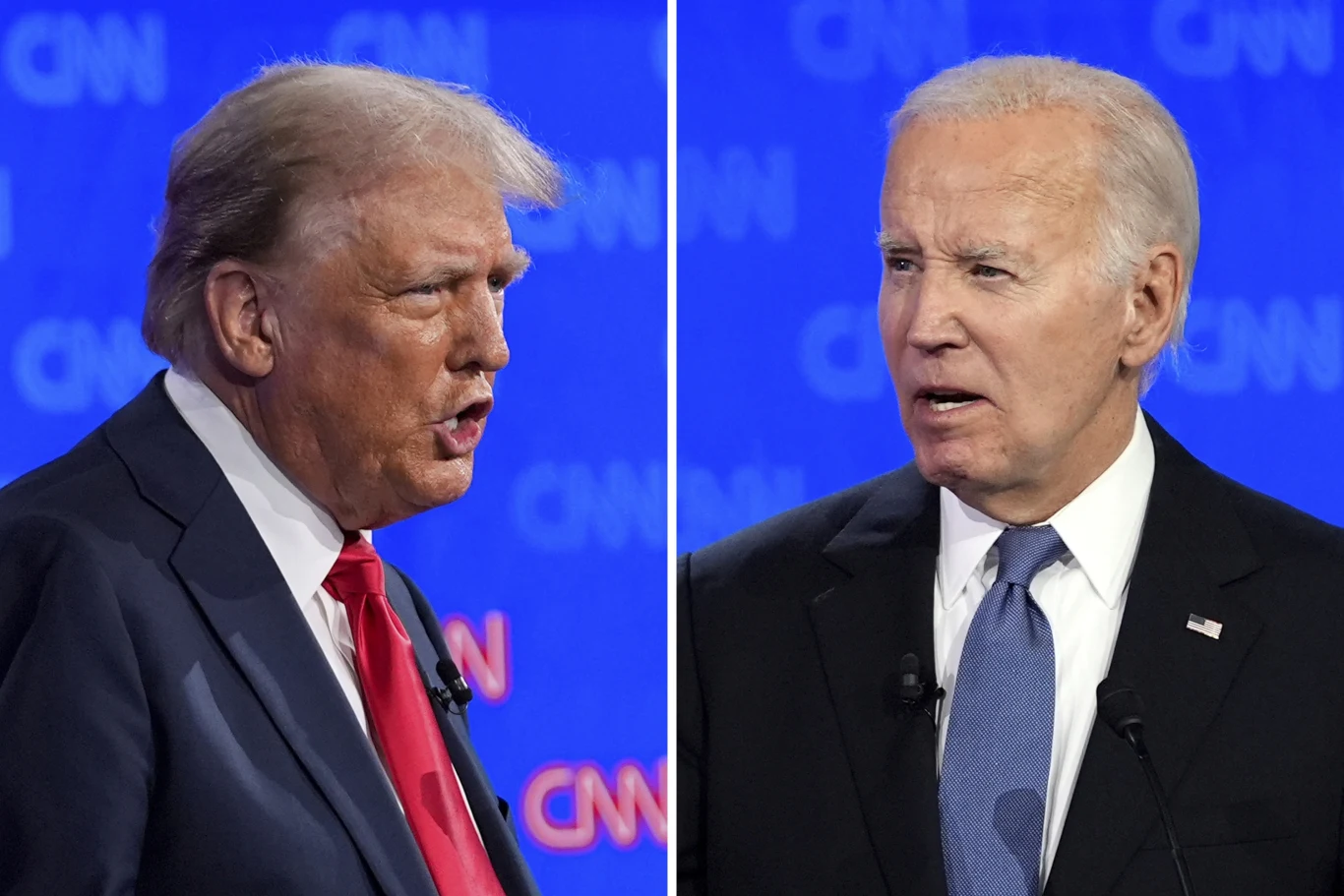 Pierwsza przedwyborcza debata Joe Bidena z Donaldem Trumpem Pierwsza przedwyborcza debata Joe Bidena z Donaldem Trumpem