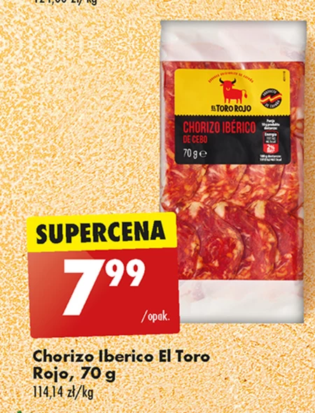 Chorizo El Toro Rojo