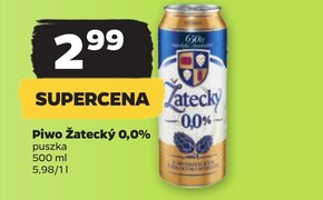 Piwo Zatecky niska cena