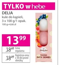 Кульки для ванни Delia