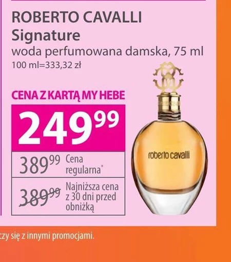 Жіноча парфумована вода Roberto Cavalli
