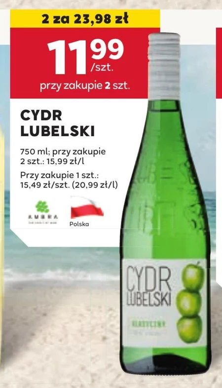Cydr Lubelski klasyczny 750 ml