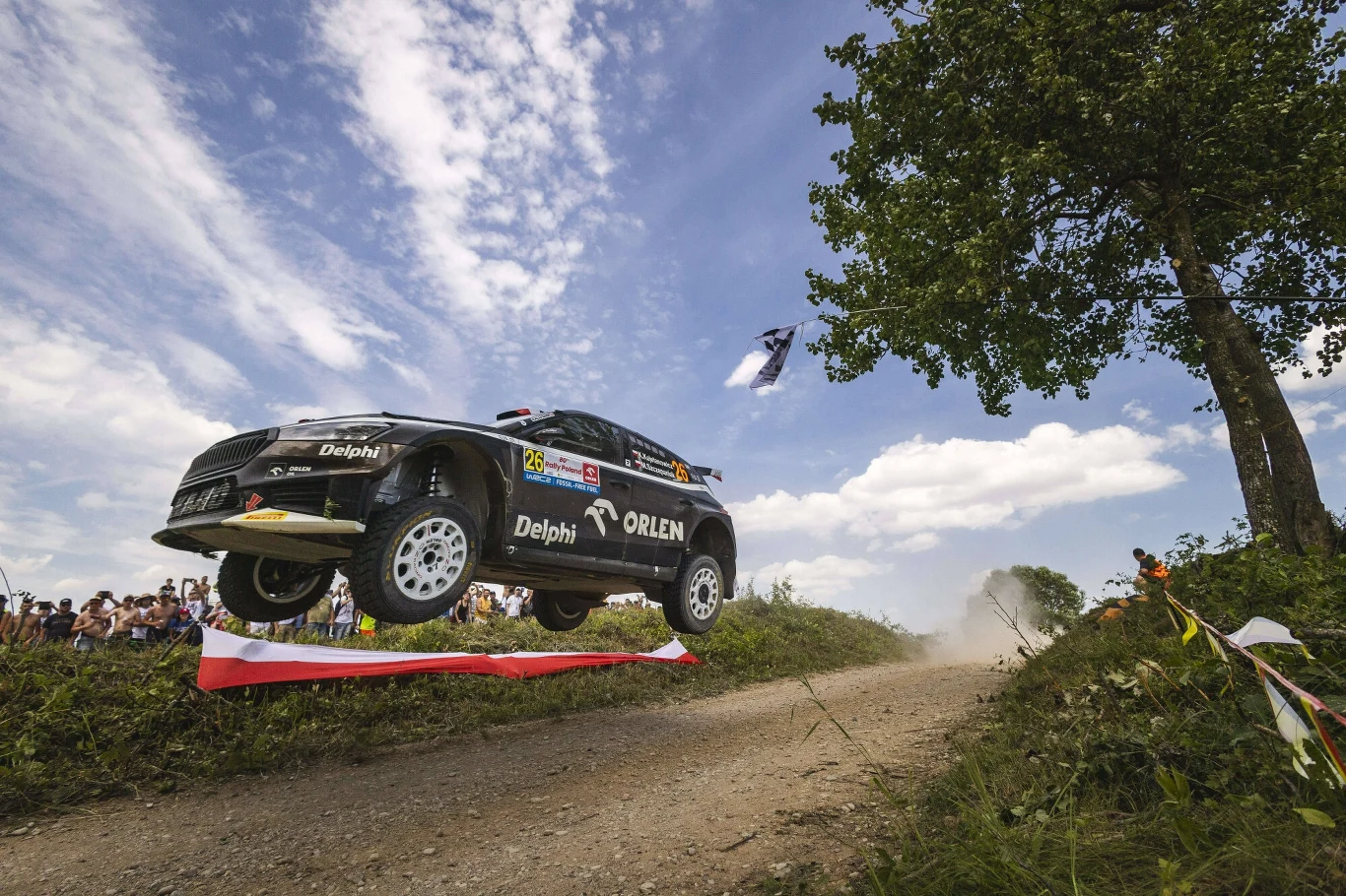 Kajetan Kajetanowicz podczas Orlen 80. Rajdu Polski Kajetan Kajetanowicz podczas Orlen 80. Rajdu Polski