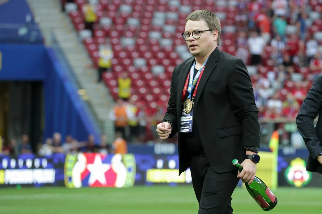 Jarosław Królewski, prezes Wisły po finale Pucharu Polski Jarosław Królewski, prezes Wisły po finale Pucharu Polski