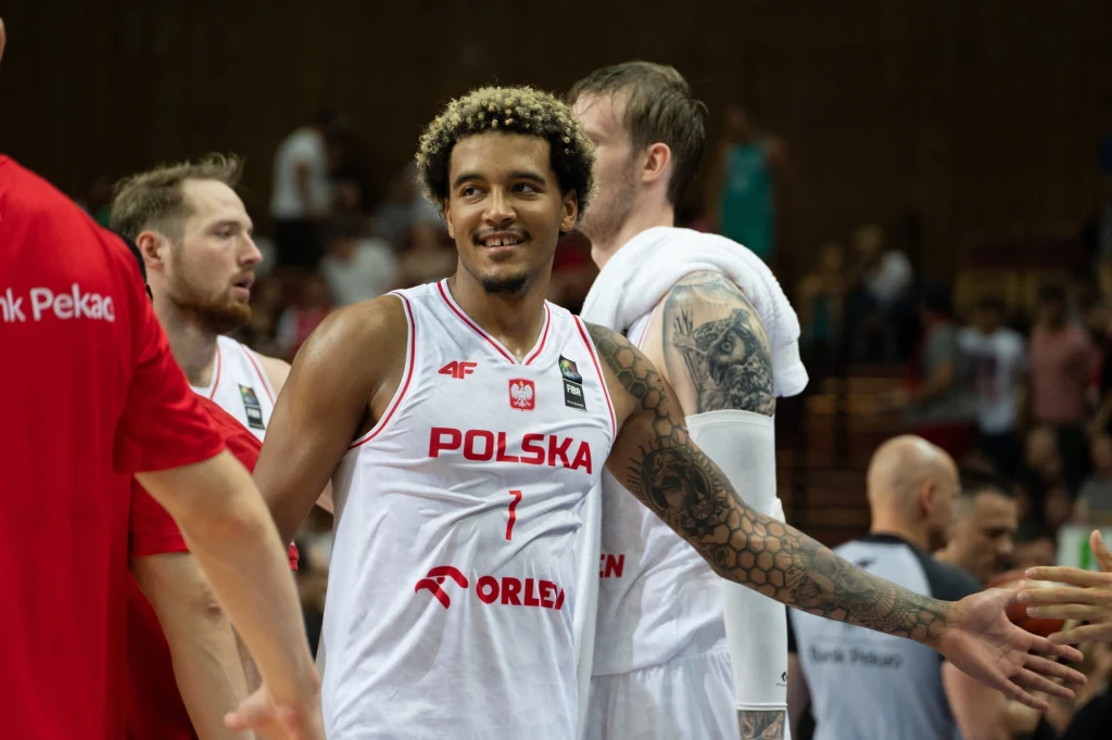 Jeremy Sochan w barwach reprezentacji Polski