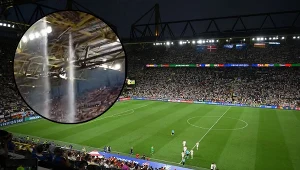 Mecz pomiędzy Niemcami a Duńczykami został przerwany z powodu koszmarnej pogody